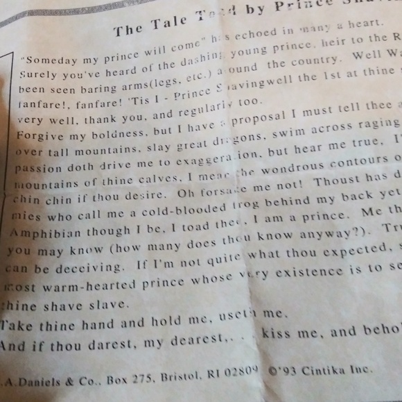 Antique Frog Prince Razor-One of a Kind - Picture 4 of 4